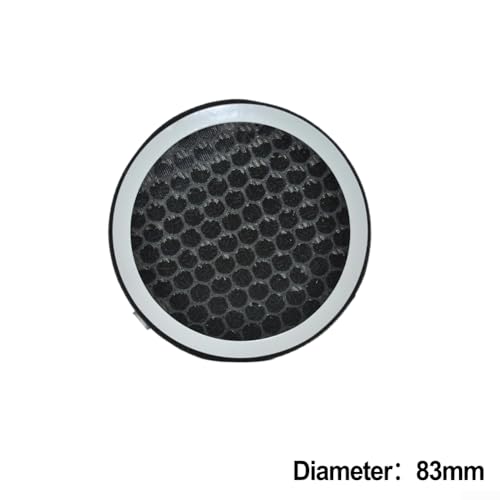 PVC-Rohr-Luftfilterelement, mehrschichtiger Verbund-Luftfilter, entfernt Rauchstaub-Filterelement, Luftauslass-Filtersieb (83 mm) von Lecreatekit