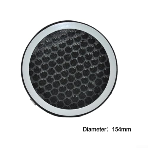 PVC-Rohr-Luftfilterelement, mehrschichtiger Verbund-Luftfilter entfernen Rauchstaub-Filterelement, Luftauslass-Filtersieb (154 mm) von Lecreatekit