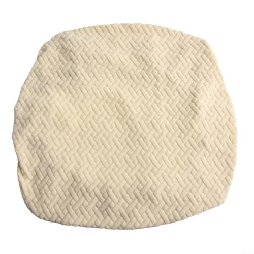 Pflegeleichte Stretch-Stuhlhussen, passend für verschiedene Arten von Stühlen, Beige von Lecreatekit