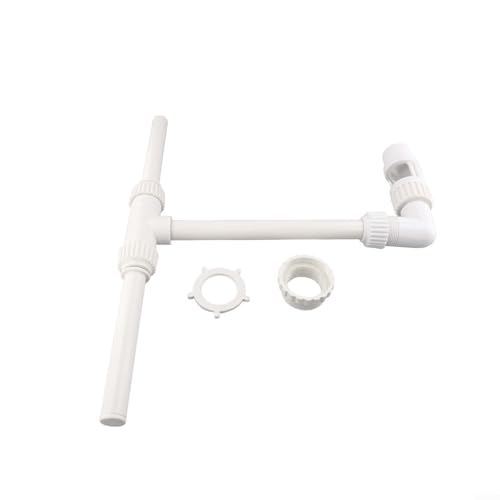 Pool Wasserfall mit einstellbaren Doppeldüsen für Kühlregner für ein einladendes Sommererlebnis von Lecreatekit