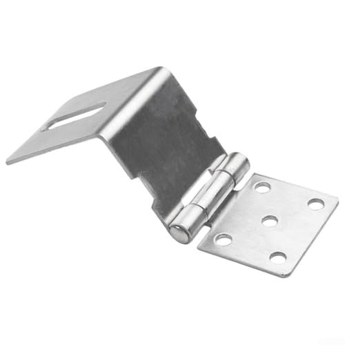 Premium Grade Hasp Lock and Staple for Padlocks, for Doors, Cabinets, and Box Security (10.2 cm) von Lecreatekit