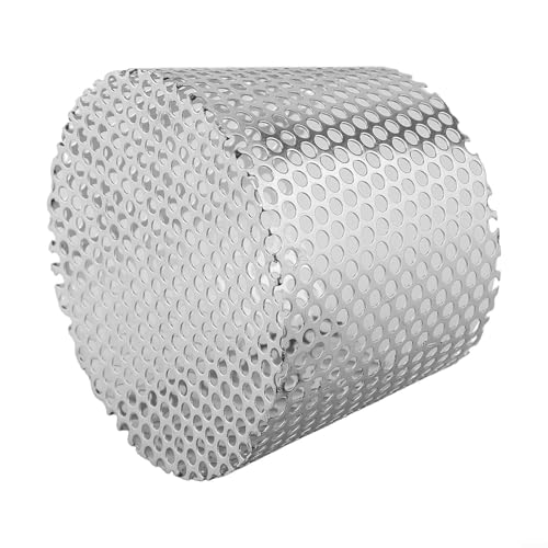 Quick Drain Design Verbesserter 304 Edelstahl Bodenablauffilter mit dichten Löchern (125 mm) von Lecreatekit