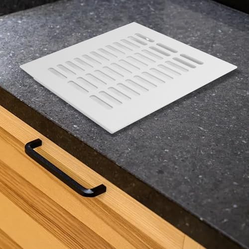 Robuste Lüftungsschlitz-Abdeckung mit rechteckigem Design für Kleiderschränke und Schränke, verbesserte Luftzirkulation, Schwarz, 200 x 250 mm Robuste Lüftungsschlitz-Abdeckung mit rechteckigem Design für Kleiderschränke und Schränke, verbesserte Luftzirkulation, Schwarz, 200 x 250 mm von Lecreatekit