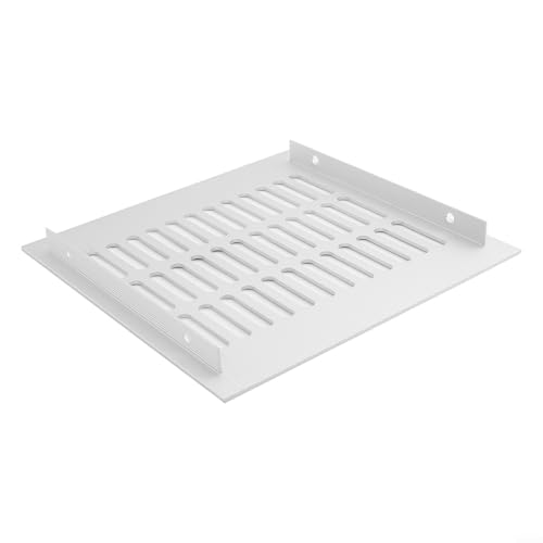 Robuste Lüftungsschlitz-Abdeckung mit rechteckigem Design für Kleiderschränke und Schränke, verbesserte Luftzirkulation, Weiß, 200 x 200 mm Robuste Lüftungsschlitz-Abdeckung mit rechteckigem Design für Kleiderschränke und Schränke, verbesserte Luftzirkulation, Weiß, 200 x 200 mm von Lecreatekit