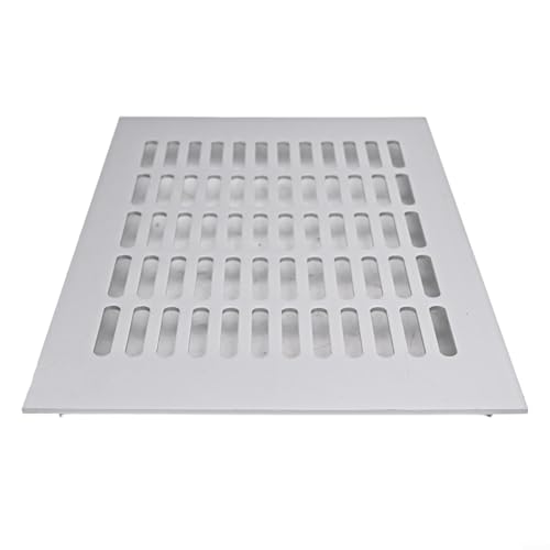 Robuste Lüftungsschlitz-Abdeckung mit rechteckigem Design für Kleiderschränke und Schränke, verbesserte Luftzirkulation, Weiß, 200 x 300 mm Robuste Lüftungsschlitz-Abdeckung mit rechteckigem Design für Kleiderschränke und Schränke, verbesserte Luftzirkulation, Weiß, 200 x 300 mm von Lecreatekit