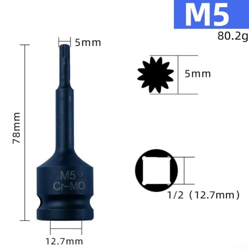 Robuster Steckdosenadapter mit zuverlässigem Design für den täglichen Gebrauch bei Reparaturen (M5) von Lecreatekit