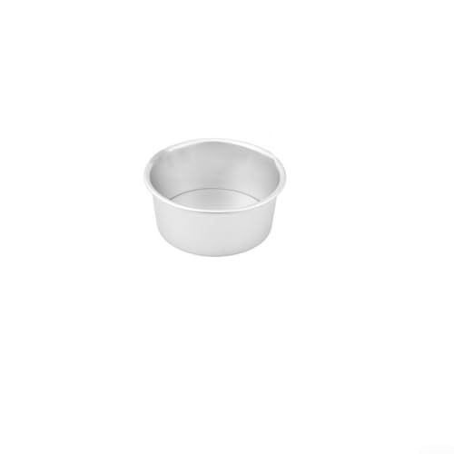 Runde Aluminium-Legierung, abnehmbarer Boden, Aluminium-Legierung, runde Kuchenformen mit abnehmbarem Boden, Backen für kleine Kuchen (15,2 cm) von Lecreatekit
