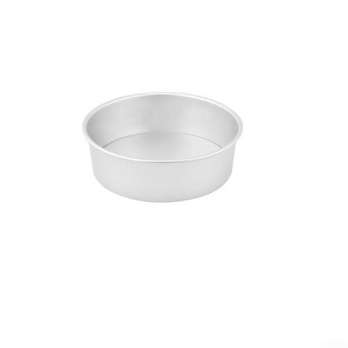 Runde Aluminium-Legierung, abnehmbarer Boden, Aluminium-Legierung, runde Kuchenformen mit abnehmbarem Boden, Backen für kleine Kuchen (25,4 cm) von Lecreatekit