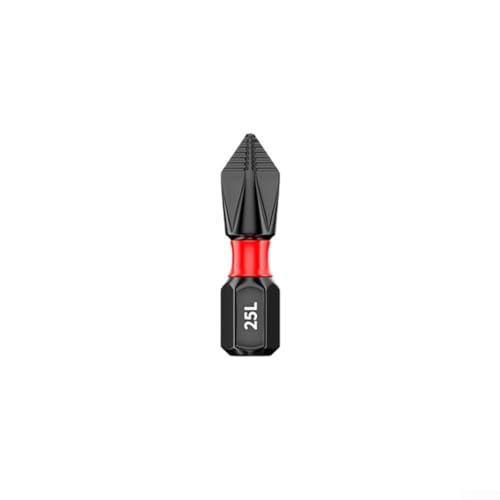 Rutschfester PH2 magnetischer Schraubendreher-Bit für DIY-Projekte und Reparaturen zu Hause (25 mm) von Lecreatekit