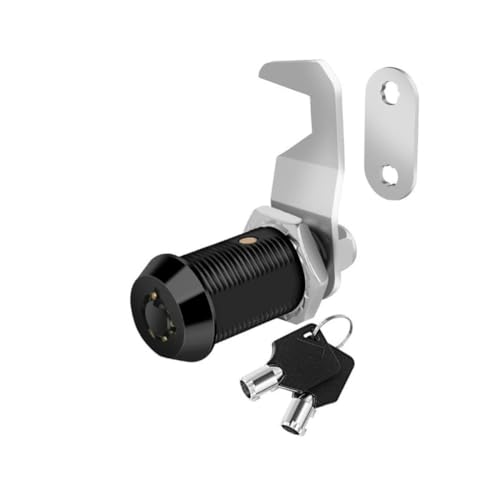 Schrankschloss aus Zinklegierung, robuste Zinklegierung, Werkzeugkasten, Schublade mit passenden Schlüsseln für Aufbewahrung, Schubladen, Briefkasten, Wohnmobil (30 mm) von Lecreatekit