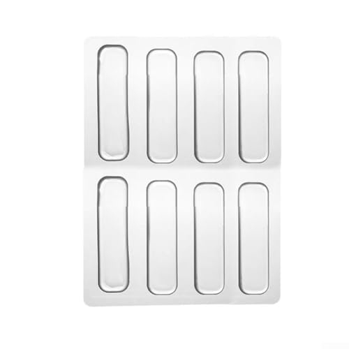Silikon-Anti-Kollisions-Aufkleber für Möbel und Wände, Sicherheitslösungen (35 x 10 x 2 mm, 8 Stück) von Lecreatekit