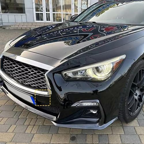 Simplistic Design of the InfinityFor Q502018 Through Year21 Bumper Towing Eyecap Complementing Vehicle Aesthetics (Black) von Lecreatekit
