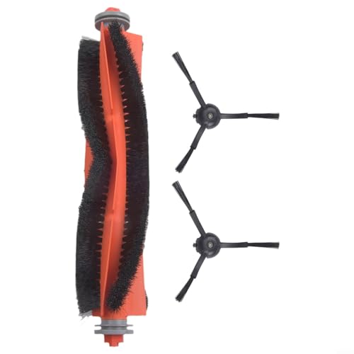 Staubsauger-Set, Rollenbürste Seitenbürsten Wischtuch-Set Ersatzteile für HomeRun 7000 Serie Roboterstaubsauger (A) von Lecreatekit