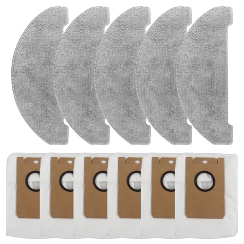 Staubsauger-Set, Wischmopp-Pads, Staubbeutel, Ersatzteile, Leistungsreiniger-Zubehör für Cleanova W11 Selbstentleerender Staubsauger Staubsauger-Set, Wischmopp-Pads, Staubbeutel, Ersatzteile, Leistungsreiniger-Zubehör für Cleanova W11 Selbstentleerender Staubsauger von Lecreatekit