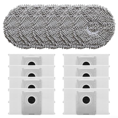 Staubsauger-Set, Wischmopp-Pads mit Staubbeuteln, Ersatzteile, saubere Böden, Zubehör für Ecovacs T30C Pro Staubsauger Staubsauger-Set, Wischmopp-Pads mit Staubbeuteln, Ersatzteile, saubere Böden, Zubehör für Ecovacs T30C Pro Staubsauger von Lecreatekit