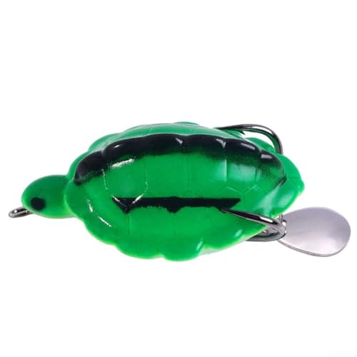 Topwater Froschköder für effektives Angeln mit einzigartigem Hohlkörper und Haken-Design (D) von Lecreatekit