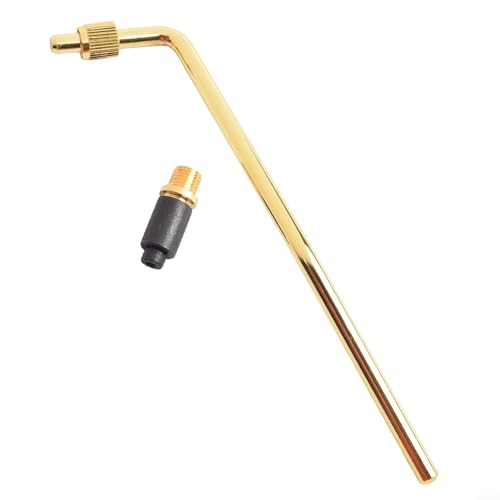 Tremolo Brückensystem für E-Gitarren erreichen präzise für Whammy Effekte (Gold) von Lecreatekit