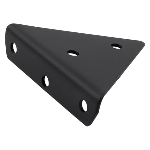 Unsichtbare Möbelstütze mit dreieckigem Halterungsdesign, robust und zuverlässig (schwarz, 85 mm) von Lecreatekit