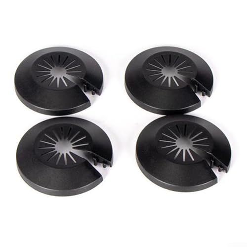 Verbessern Sie Ihren Raum, Rosette für Heizungsrohre, elegantes schwarzes Design (14–29 mm), 5 Stück von Lecreatekit