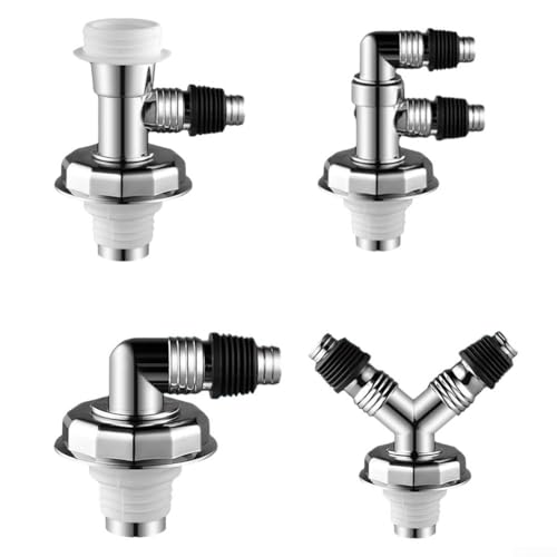 Verbinden Sie Ihren Geschirrspüler effizient mit diesem automatischen Verschlussadapter (Ellenbogen) von Lecreatekit