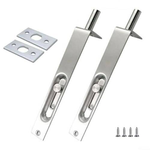 Verdeckter Tür-Bündigriegel Set Edelstahl für verschiedene Türanwendungen Verdeckter Tür-Bündigriegel Set Edelstahl für verschiedene Türanwendungen von Lecreatekit