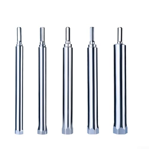 Verstellbare Decken-Nivellierhülse für elektrische Bohrmaschinen mit Innensechskant und Verlängerungsfunktionen (10 + 12 + 13 + 14 + 17 mm) von Lecreatekit