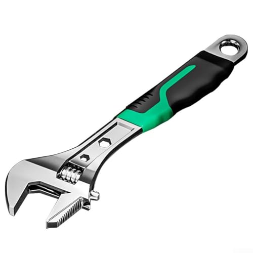 Verstellbarer Schraubenschlüssel-Set, Schraubenschlüssel-Set mit rutschfestem Griff, Wartungsstahlwerkzeuge für Mehrzweck-Reparaturen (30,5 cm) von Lecreatekit