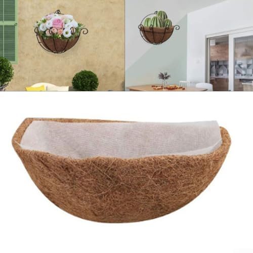 Vlies-Einlagen für Hängekörbe aus Kokosfaser verbessern Ihr Gartenerlebnis (30,5 cm) von Lecreatekit
