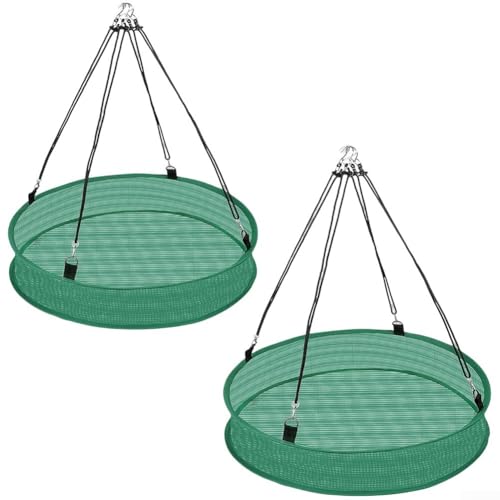 Vogelfutterstation Fänger, Vogelfutterstation Tablett Tabletts Mesh Pocket Suspension Hochfest Platzsparend Für Hofeinfahrt Balkon Baum Vogelfutterstation Fänger, Vogelfutterstation Tablett Tabletts Mesh Pocket Suspension Hochfest Platzsparend Für Hofeinfahrt Balkon Baum von Lecreatekit