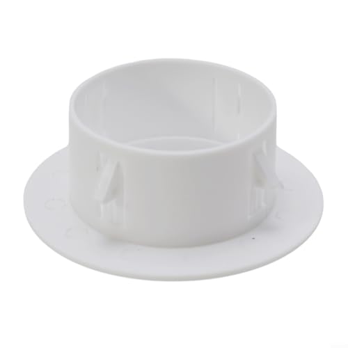 Wandloch-Entlüftungsabdeckung, schützende Lüftungsschlitze, dekorative Kunststoffkappe für AC-Rohre, schützende dekorative Kappe für Heiminstallationen (60 mm) von Lecreatekit