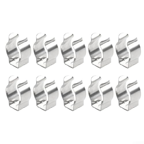 Werkzeug-Clip-Set mit schmaler Basis aus starkem Manganstahl für hohe Beanspruchung (32 mm (Höhe 46) von Lecreatekit