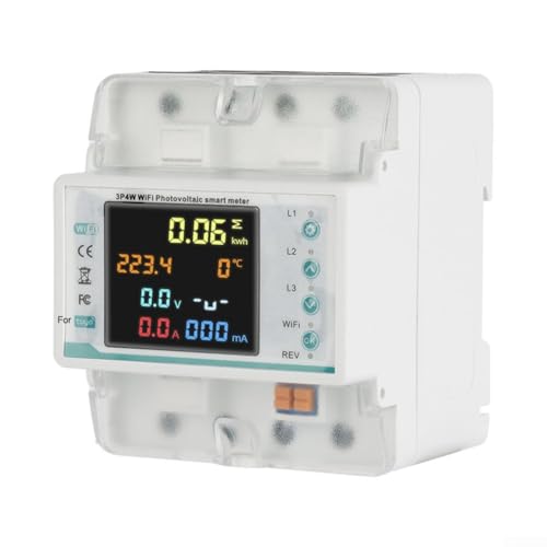 WiFi Smart Energy Meter, WiFi Electric Photovoltaik Protection Meter 3 Phase Power Monitor Sensor For Measurements WiFi Smart Energy Meter, WiFi Electric Photovoltaik Protection Meter 3 Phase Power Monitor Sensor For Measurements von Lecreatekit