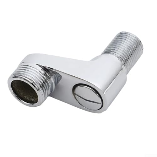 Winkel Winkelverschraubungen Biegungen, 4 Punkt Winkel Ellenbogen Armaturen Reduzierbiegen Duschkopf Wasserhahn Wasserrohr Adapter Gelenk für Sanitärarbeiten (A) von Lecreatekit