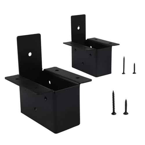 Zuverlässiges 2 x 4 Pergola-Halterungs-Set mit Schrauben für starke Unterstützung im Freien von Lecreatekit