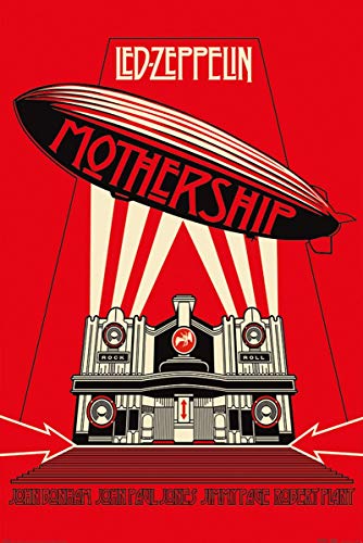 Led Zeppelin Mothership Unisex Poster Multicolor Papier 61 x 91,5 cm Band-Merch, Bands von Led Zeppelin