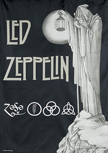 Led Zeppelin - Stairway Flagge von Heart Rock
