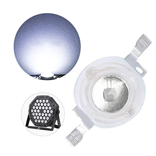 (20er Pack) 1W 6500K Kaltweiße LED-Perlen, Chip, Lampe für Bühnenlichter von LedWekei
