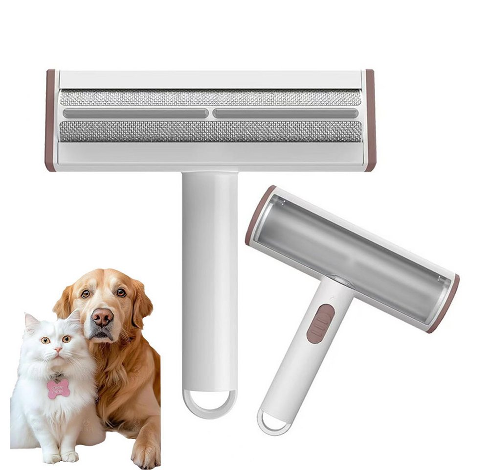 Ledander Fusselbürste Fusselroller für Hunde und Katzenhaare,Fellbürste Hundebürste, wiederverwendbare Fusselrolle für Sofa, Bett, Teppich, Kratzbaum Ledander Fusselbürste Fusselroller für Hunde und Katzenhaare,Fellbürste Hundebürste, wiederverwendbare Fusselrolle für Sofa, Bett, Teppich, Kratzbaum von Ledander