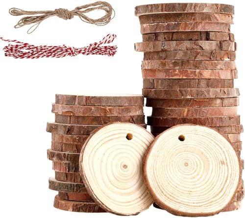 Holzscheiben von Ledebouk