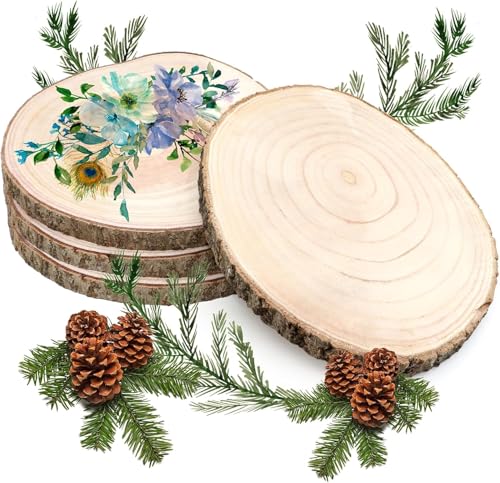 Holzscheiben von Ledebouk