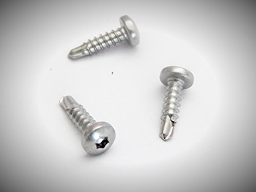 100 Stück Bohrschrauben 4,2x13 mm Edelstahl A2 mit Linsenkopf selbstschneidend DIN 7504 M TX 20 von Lederer