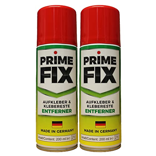 2 x Prime FIX Etikettenlöser, Aufkleber & Kleberreste Entferner 200ml 2 x Prime FIX Etikettenlöser, Aufkleber & Kleberreste Entferner 200ml von Lederkonzept