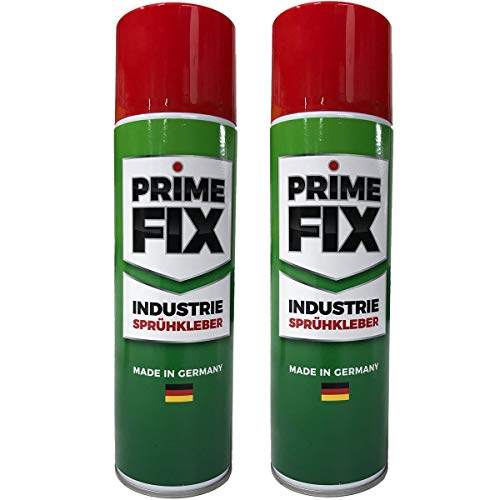 2 x Prime FIX Sprühkleber - Industriekleber - extra stark 500ml 2 x Prime FIX Sprühkleber - Industriekleber - extra stark 500ml von Lederkonzept