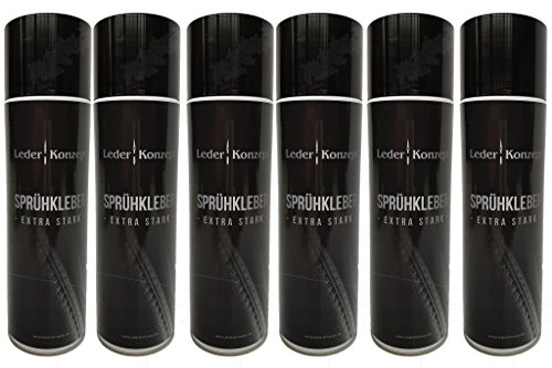 6 x 500ml Sprühkleber Industriekleber 6 x 500ml Sprühkleber Industriekleber von Lederkonzept