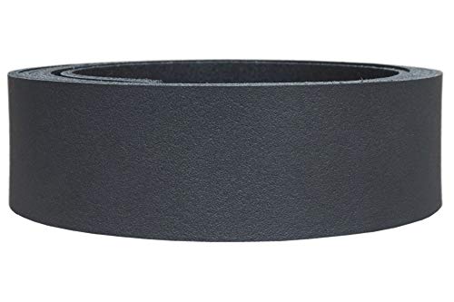 Lederriemen Rindsleder 'Basic', Gürtelleder, Rindleder, Lederband, Farbe:dunkelgrau 2.5mm, Breite:1.5cm breit von Lederriemen.com