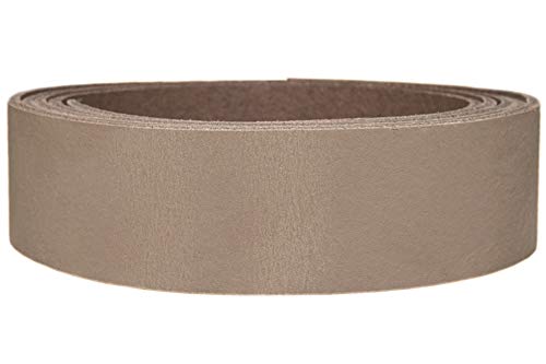 Lederriemen Rindsleder 'Pull Up', in vielen Farben, Gürtelleder, Lederstreifen, Farbe:taupe, Breite:1.5cm breit von Lederriemen.com