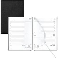 Lediberg Buchkalender Tagesplaner 2026 schwarz von Lediberg