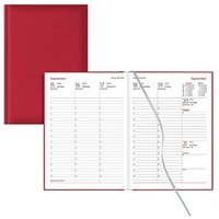 Lediberg Buchkalender Wochenplaner 2026 weinrot von Lediberg