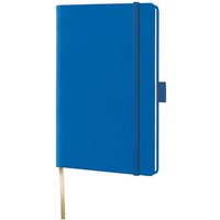 Lediberg Notizbuch LED Notizbuch A6 kar. blau ca. DIN A6 kariert blau von Lediberg