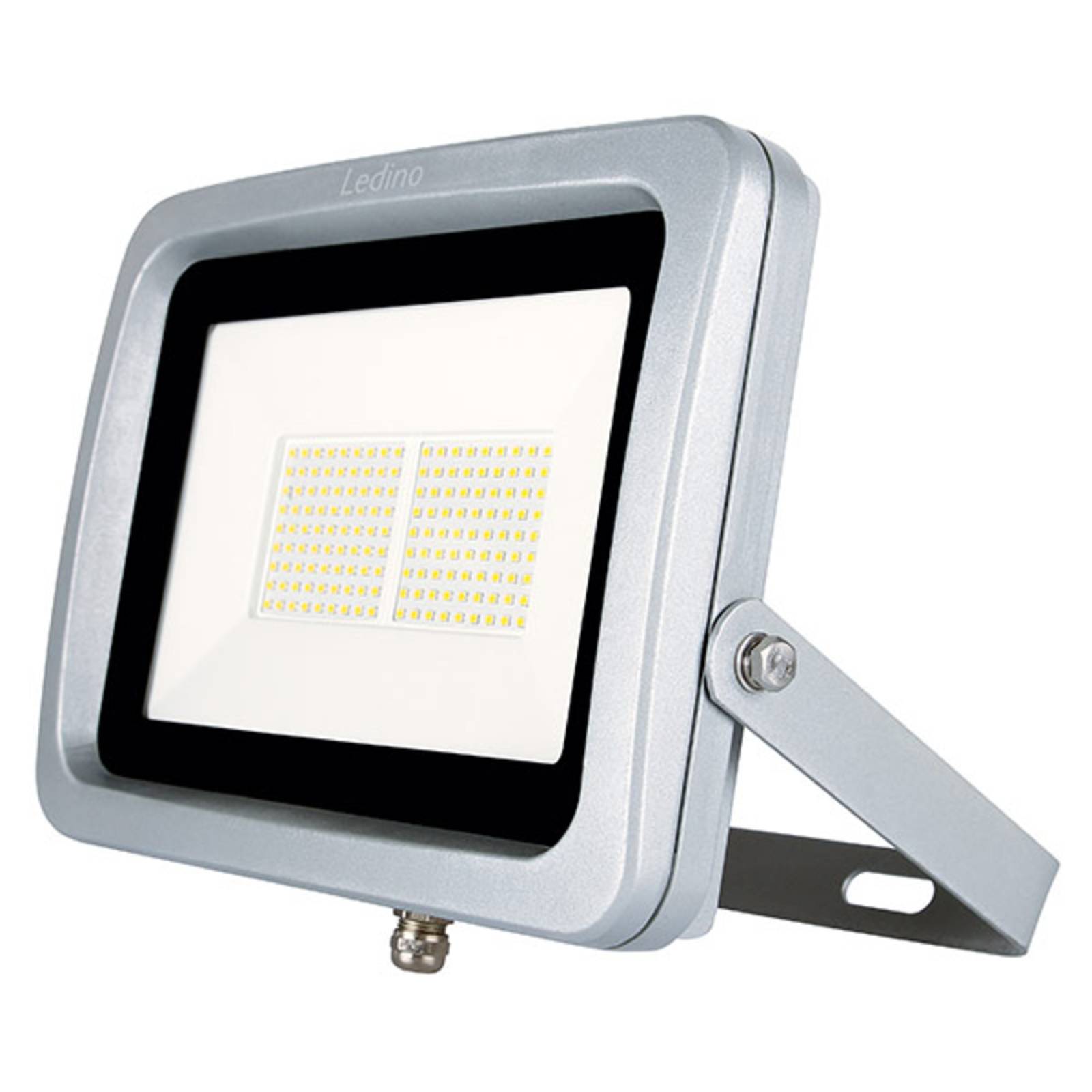 LED-Flutlichtstrahler Buckow 100 in flacher Form von Ledino